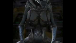 Алиенс против човека