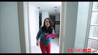 SisLovesMeHD - полусестра Са Великим Природним сисама Забавно Из првог Лица