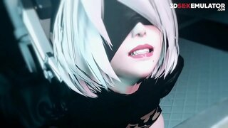 3D Hentai [blak-blakan] | Ciber Monster (Silit)