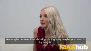 Поддельный агент Сексуальную Хелен трахнул кадәр оргазма әгъзасы агенты