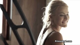 Deep anal with hot blonde